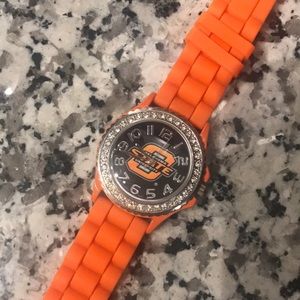 Oklahoma State Studded Watch